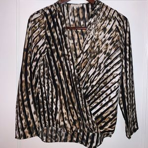 Cheetah blouse